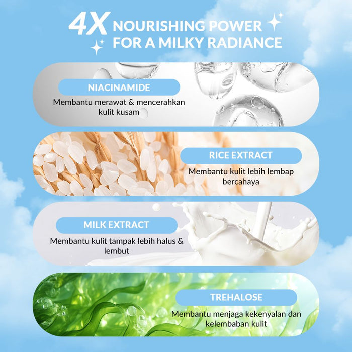 1. Jejuby Rice Milk Aqua Ampoule Mask
