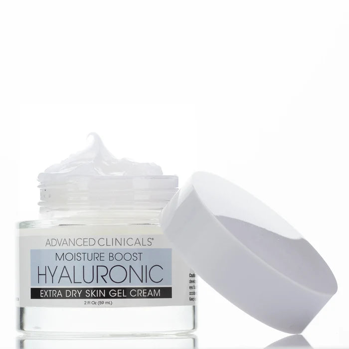 ADVANCED CLINICALS 1000× Boost Hyaluronic Extra Dry Skin Gel Cream جل كريم الهايلرونك من ادفانسد كلينيكالز