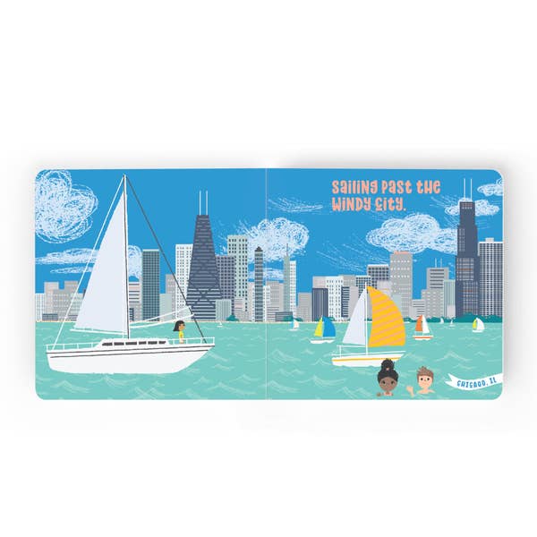 All Aboard Great Lakes Board Book
