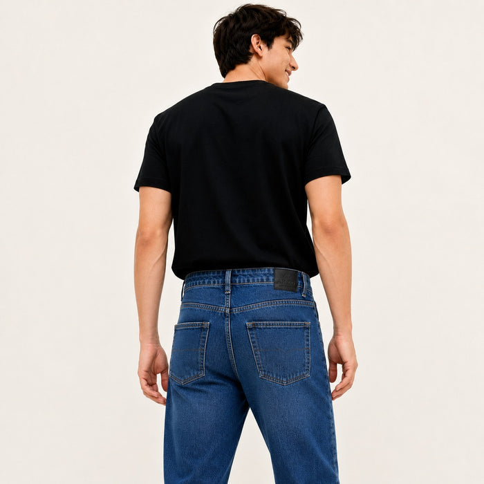 ARZO Core Blue Straight Jeans | Premium Quality