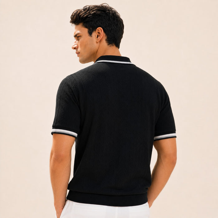 ARZO Obsidian Crest Polo