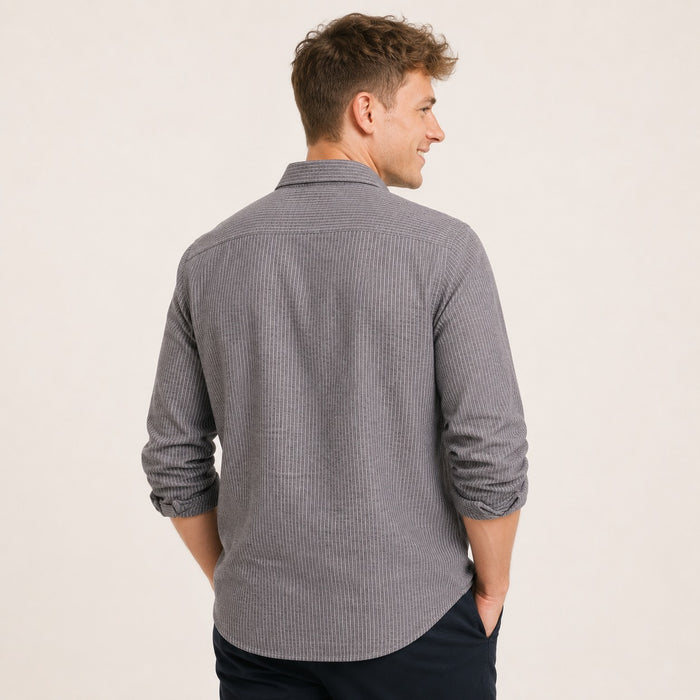 ARZO Slate Textured Shirt