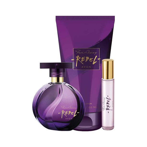 Avon Far Away Rebel for Her Perfume Gift Set / Box