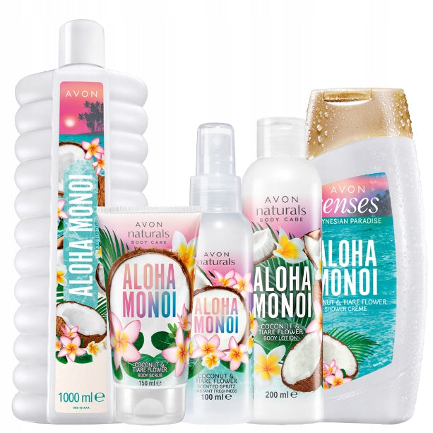 Avon Naturals Aloha Monoi Coconut & Tiare Flower Body Lotion - 200ml