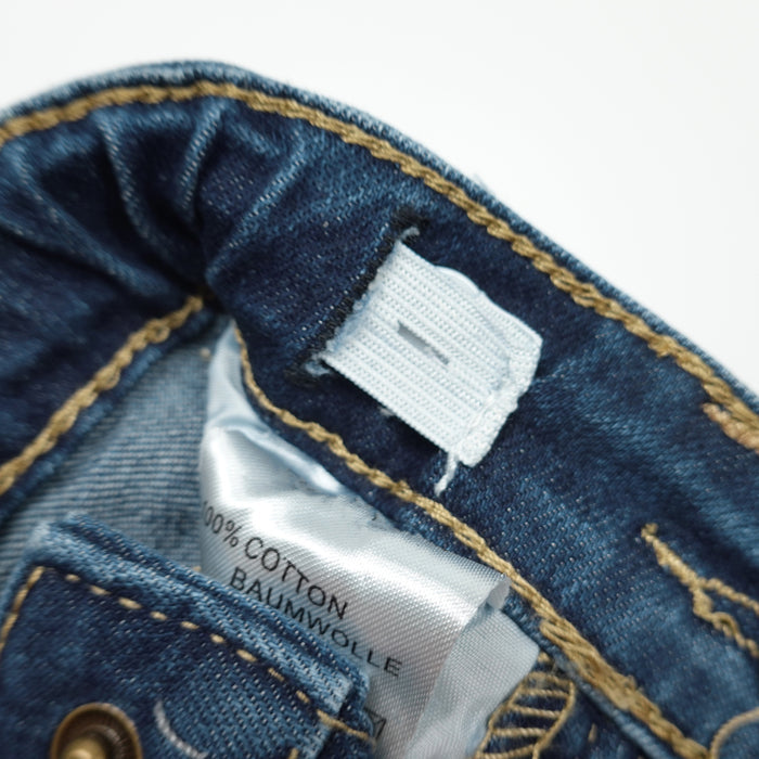 Baby Little Boys Girls Ripped Denim Soft Pants Jeans