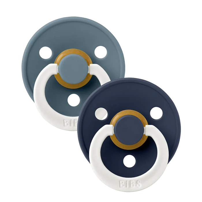 Bibs Pacifiers - 2 Pack - Glow Petrol/Deep Space