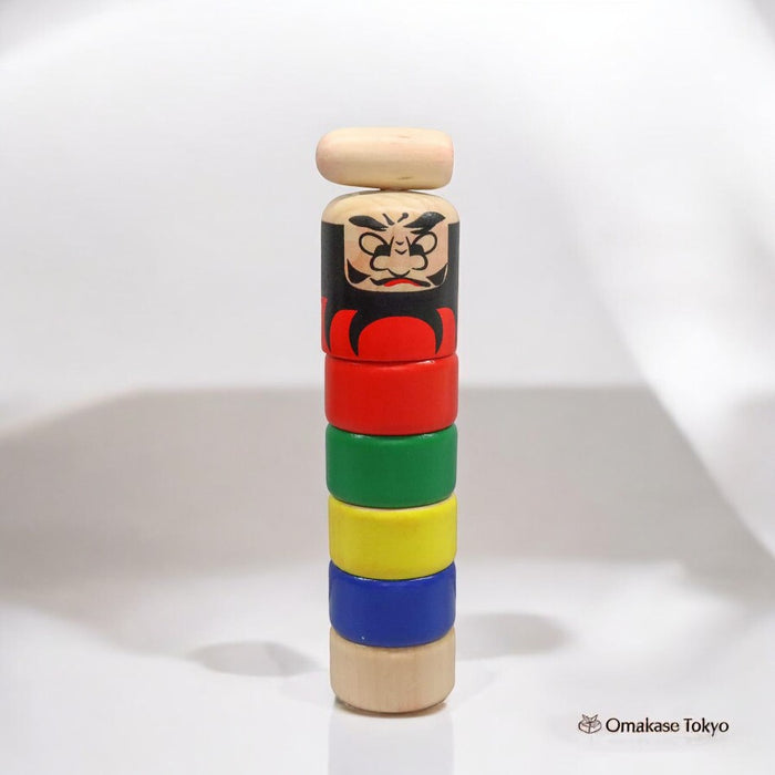 Castle Enterprise Traditional Wooden Toy – Daruma Otoshi (Small)