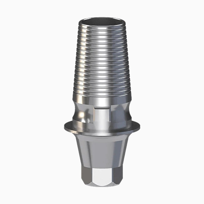 Conical TiBase Abutment, Round, Engaging, H6.0, C0.5 mm