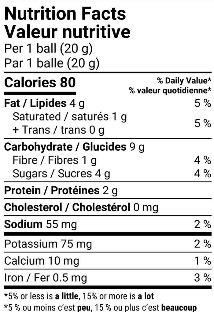 Cookie Dough Raw Bites