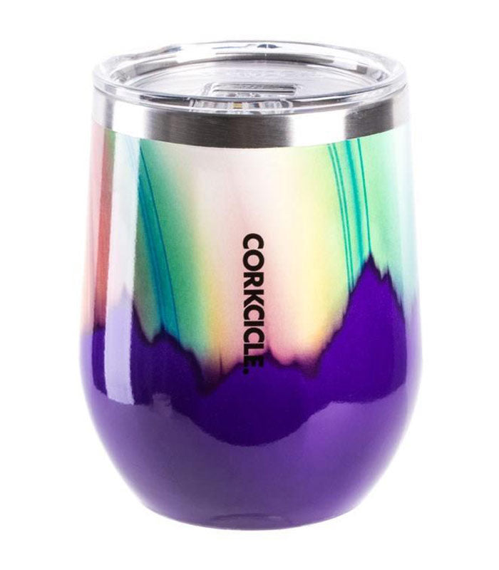 stemless wine glass