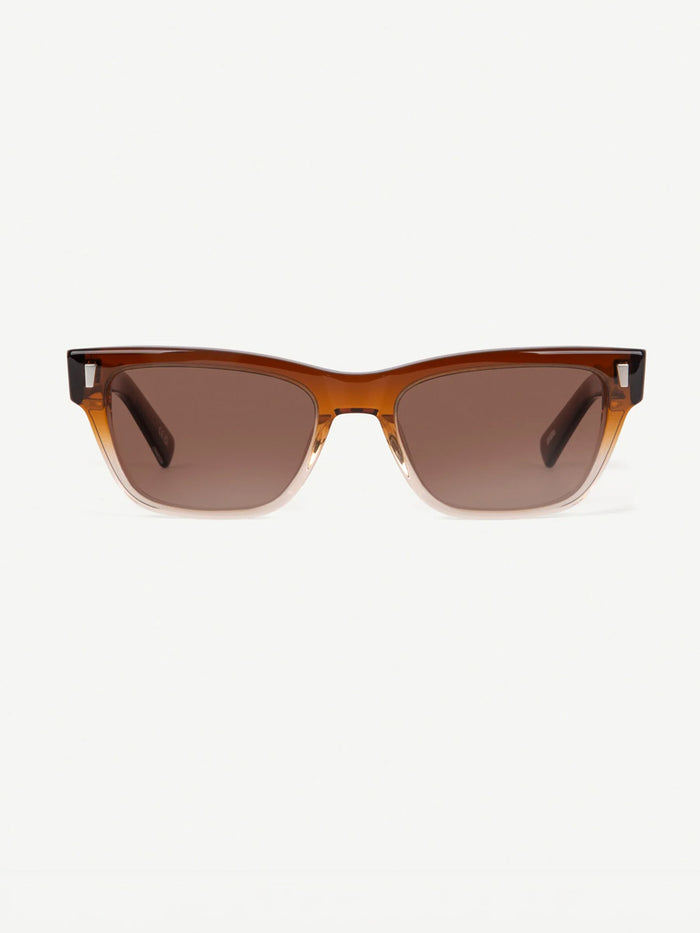 DECADE COULTER 60s SUNGLASSES DECADE EYEWEAR BROWN/BROWN