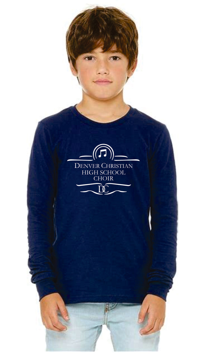 Denver Christian HS Choir Unisex Long Sleeve Tee-Youth and Adult Sizes