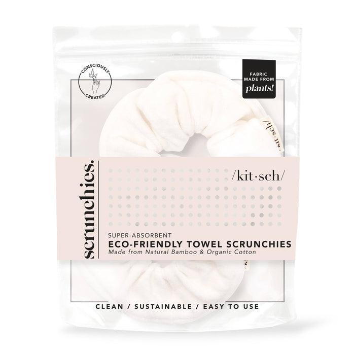 Eco- Friendly Towel Scrunchies - Pine & Moss