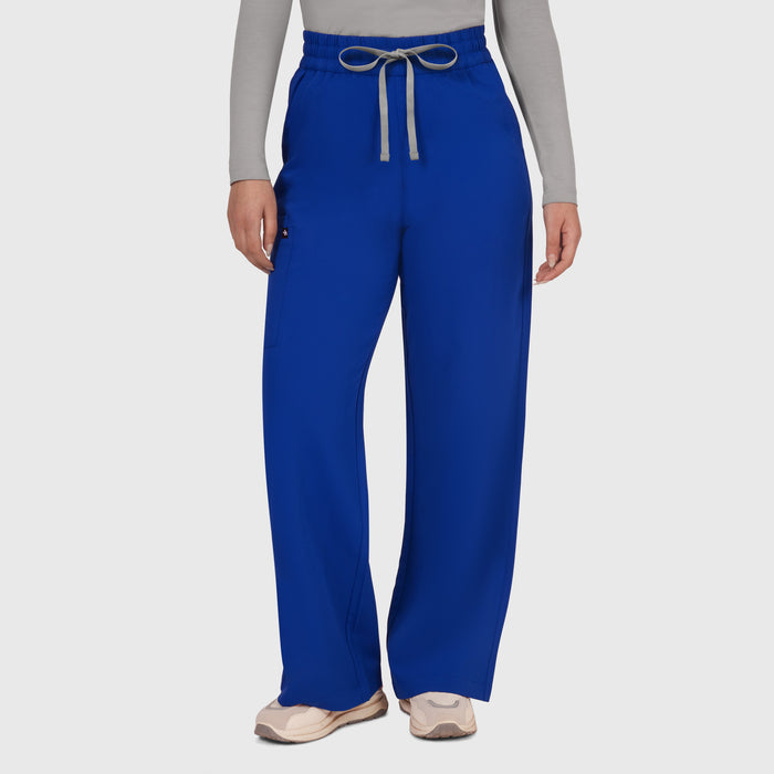 Elan High Waisted Wide-Leg Scrub Pant