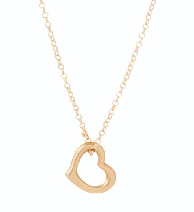 Enewton Love Gold Charm 16" Necklace Necklaces in at Wrapsody