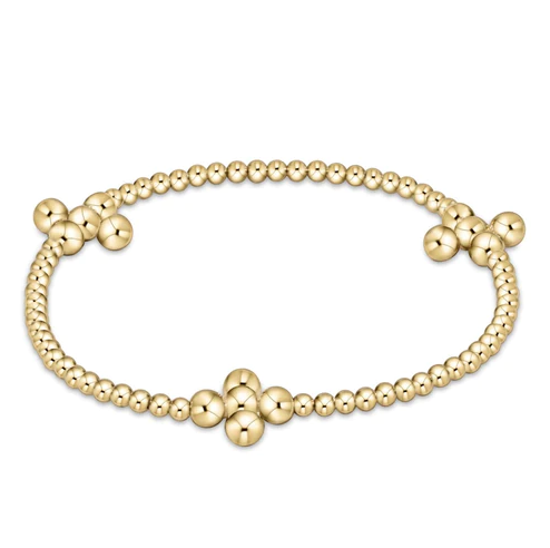 Enewton Signature 2.5mm Bracelet with 4mm Beaded Cross Bracelets in at Wrapsody