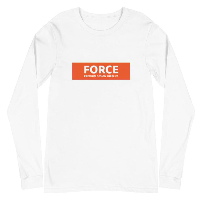 FORCE Orange Unisex Long Sleeve Tee - Billyforce Shop