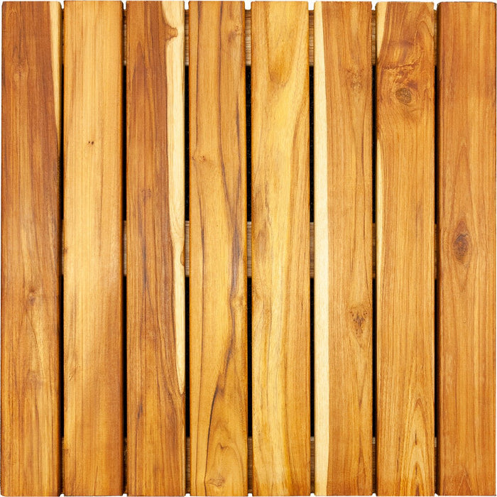 FSC Teak - Plantation Advantage Deck Tiles® 24 x 24 - Smooth - Advantage Lumber