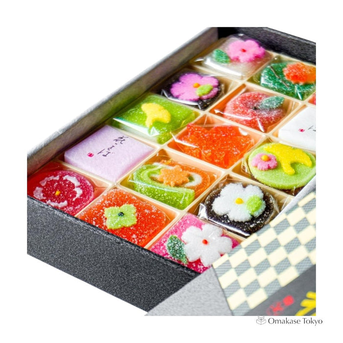 Fukuya Hanazono Jelly & Rakugan Assortment (15 pcs)
