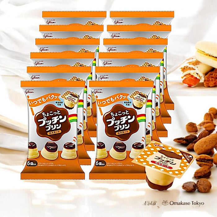 Glico Custard Chocotto Pudding 12 Packs