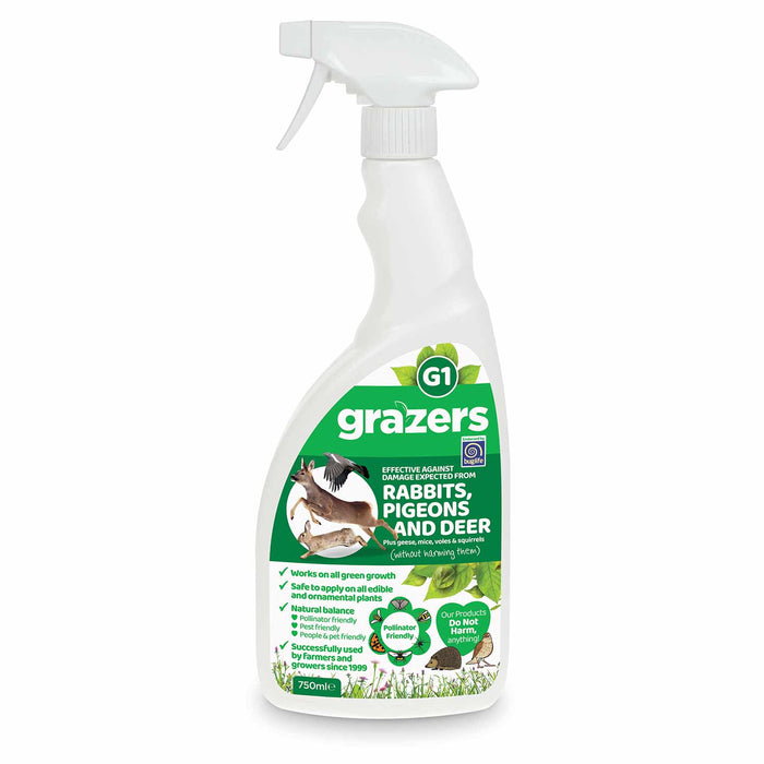 Grazers G1 Rabbit, Pigeon & Deer Repellent