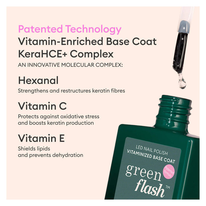 Manucurist Green Flash - Vitaminised Base Coat Texture & Information