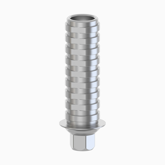 Internal Hex Temporary Titanium Abutment, NP, Engaging, H0.5 mm