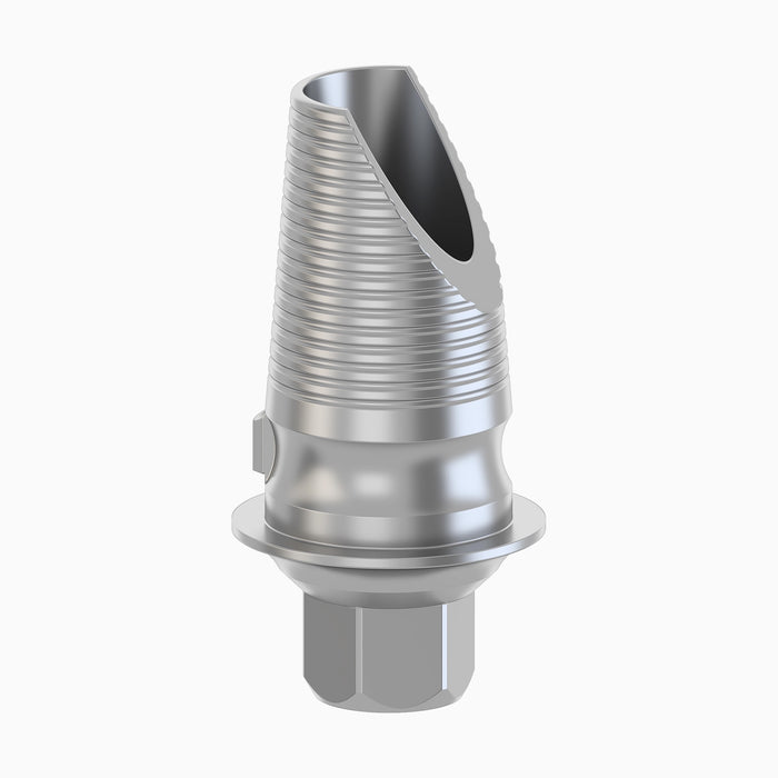 Internal Hex TiBase Abutment, Round, NP, Anterior, Engaging, C0.5 mm