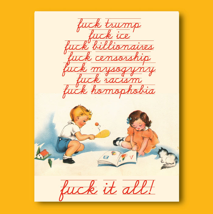 Kids Play Politics Card