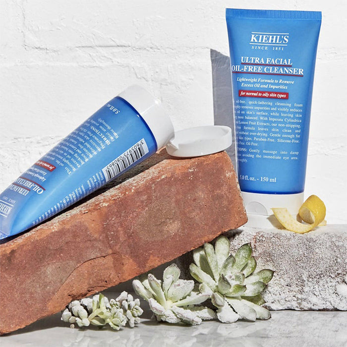 Kiehl's Ultra Facial Oil Free Cleanser With Lemon Extract For Normal To Oily Skin Types