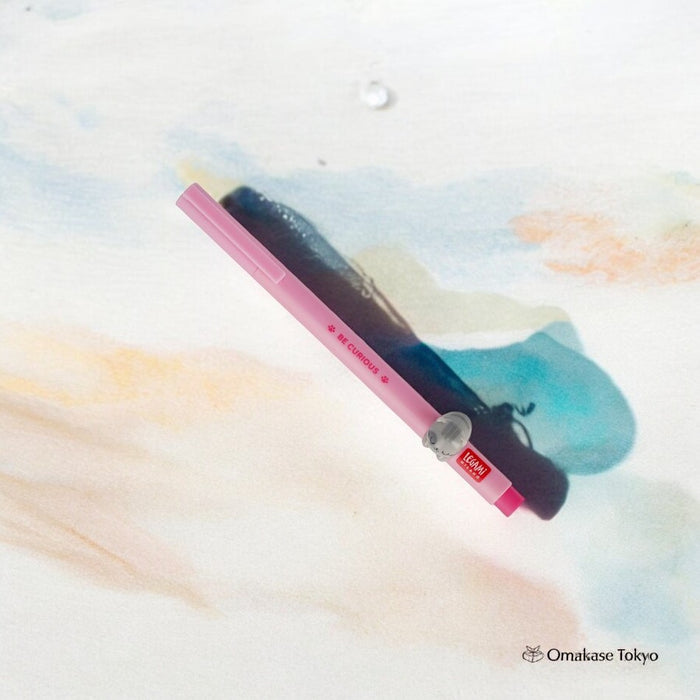 Legami Decorative Animal Gel Pen – Kitty Theme