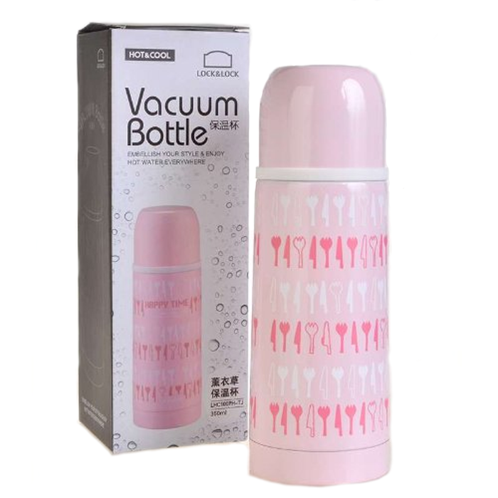 LOCK & LOCK HOT AND COOL VACUUM BOTTLE 11 OUNCE 350ml