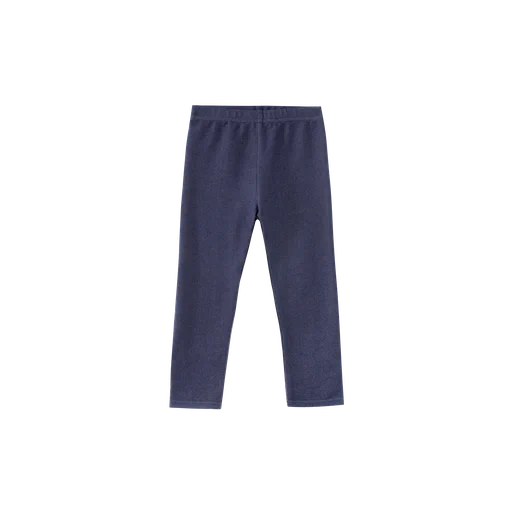 long legging - navy denim