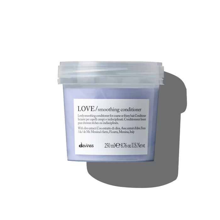 Love Smoothing Conditioner - Original Formula, original Davines Essential Haircare packaging - Solvi Salon, Boise, Idaho