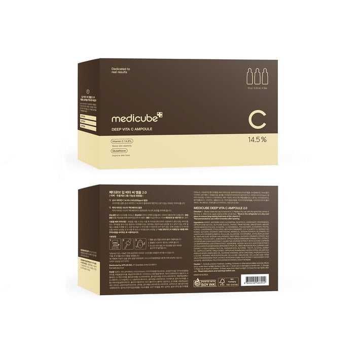 MEDICUBE Deep Vita C Ampoule 2.0 - ampulės su Vitaminu C