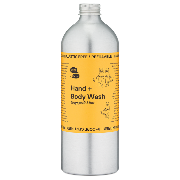 Meow Meow Tweet - Grapefruit Mint Hand + Body Wash