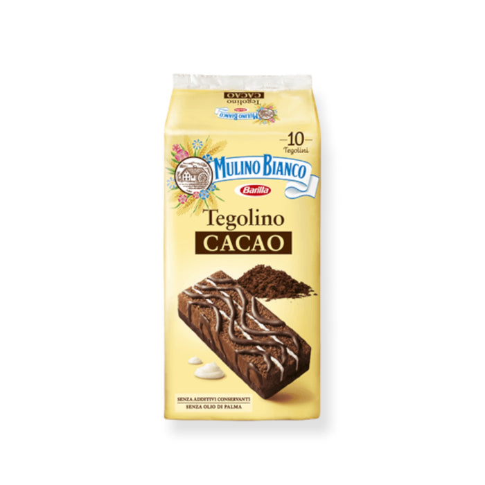 Mulino Bianco Cocoa Tegolino With Milk Cream350g