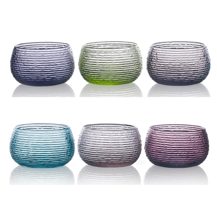 Multicolored Glass Bowls (Set of Six) - Maisonette Shop