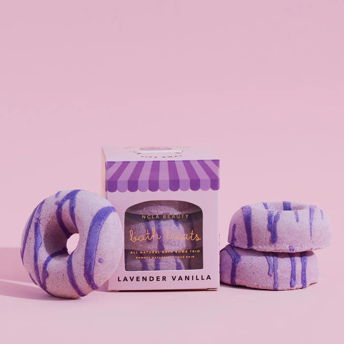 NCLA Beauty Bath Treats 3 pcs Bath Bomb Set