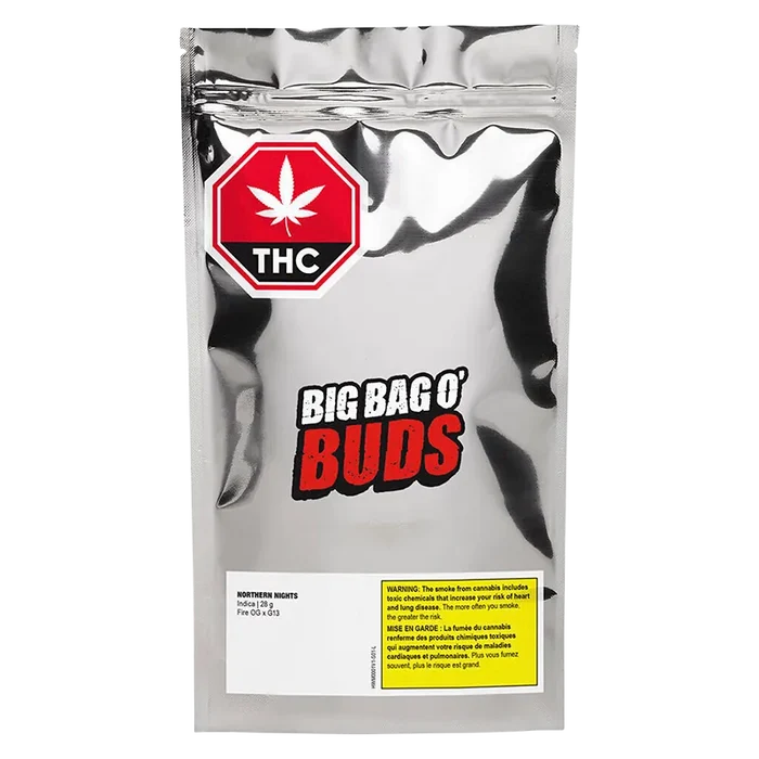 Big Bag O' Buds 28 g Northern Nights Flower