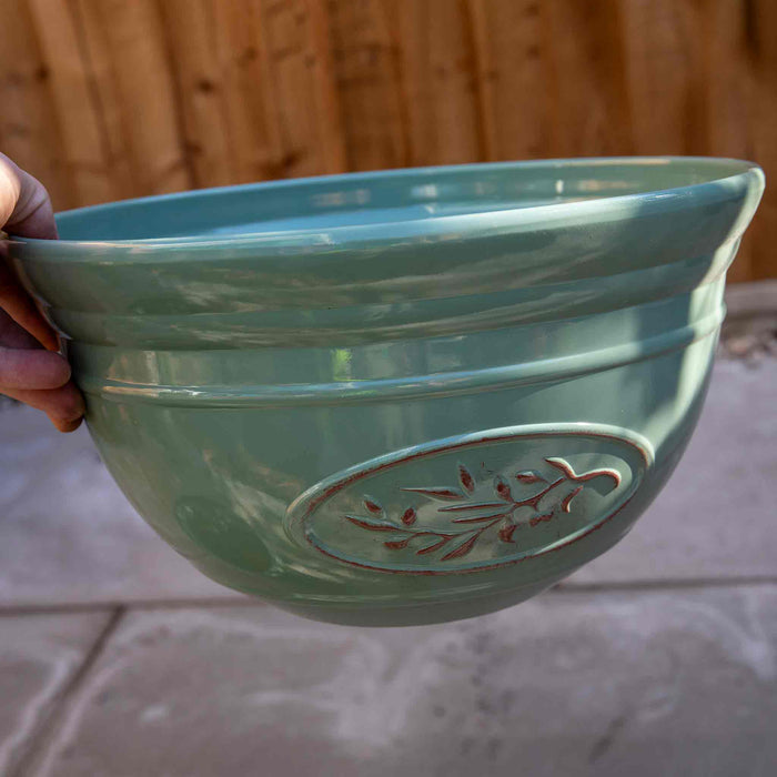 Olive Planter Bowl in Green 30cm