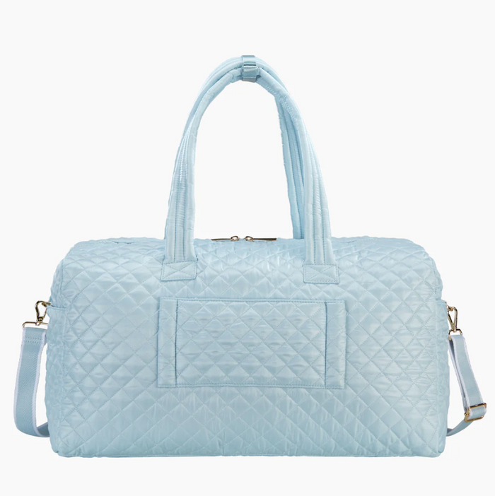 Oliver Thomas 24/7 Weekender Duffle Sky Blue Luggage in at Wrapsody