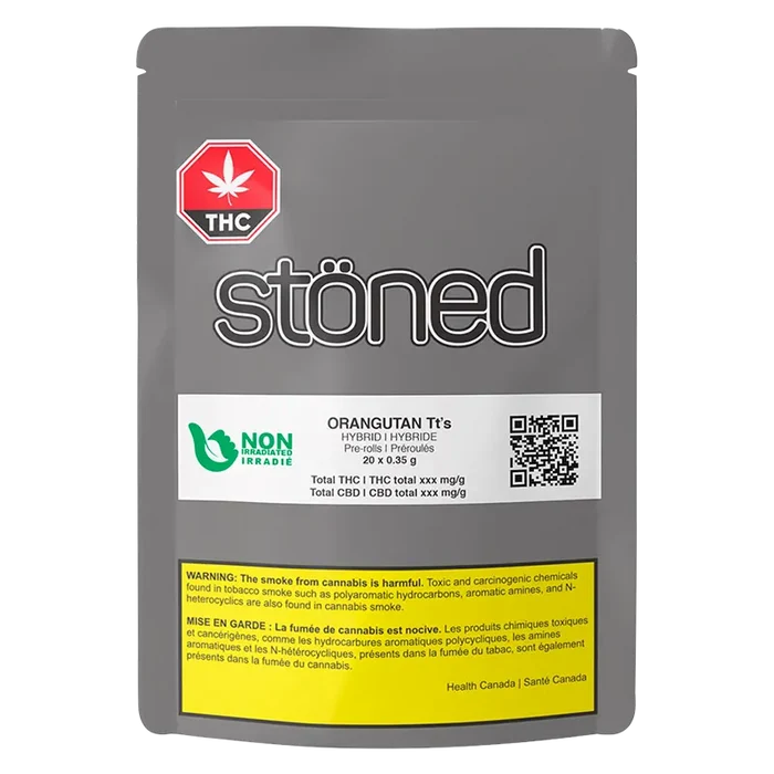 STONED 7 g Orangutan TT's PR 20 x 0.35 g Pre-Rolls