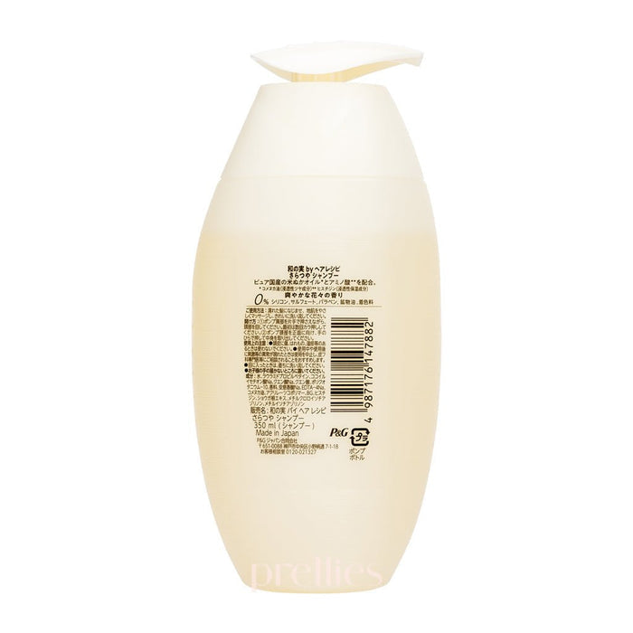 P&G Hair Recipe WANOMI Saratsuya Shampoo - Fresh Blossom (For Damaged Hair) 350ml (Gold)