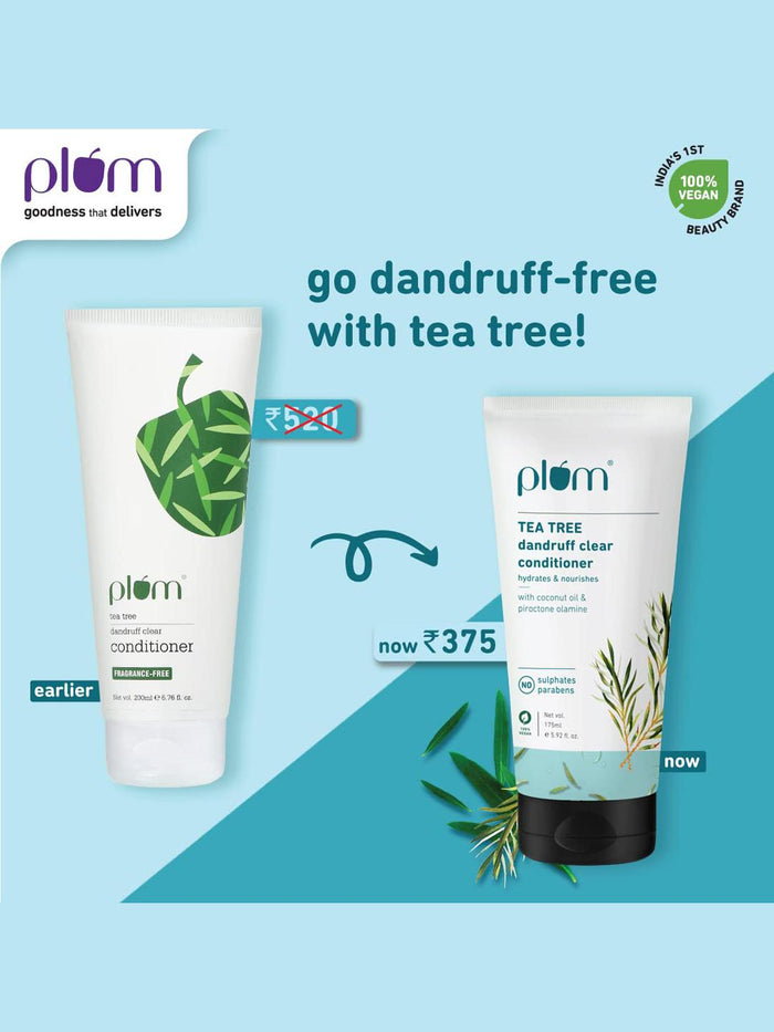 Plum Tea Tree Dandruff Clear Conditioner 175ml