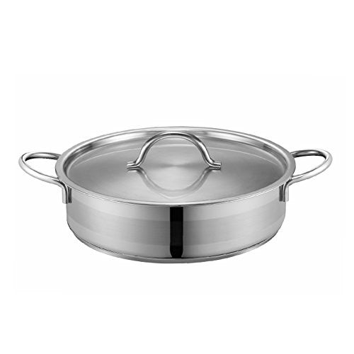 PN Poong Nyun Luce Low Pot, Stainless Steel, 24cm