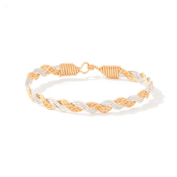 Ronaldo Pure Love Gold/Silver Bracelet Bracelets in at Wrapsody