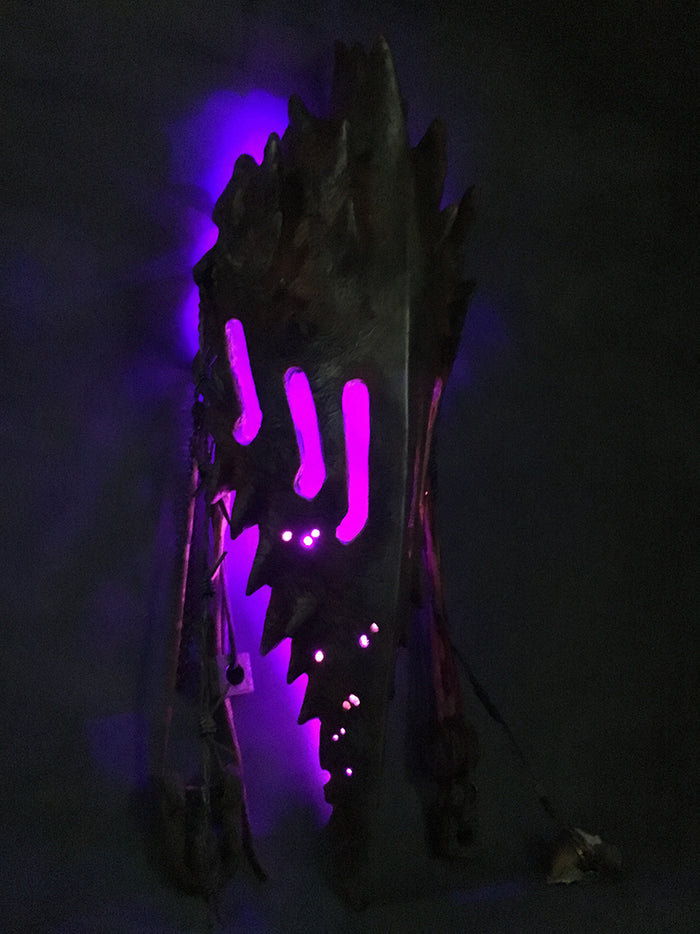 RUSTED WASTELAND CORVUS WALL SCONCE