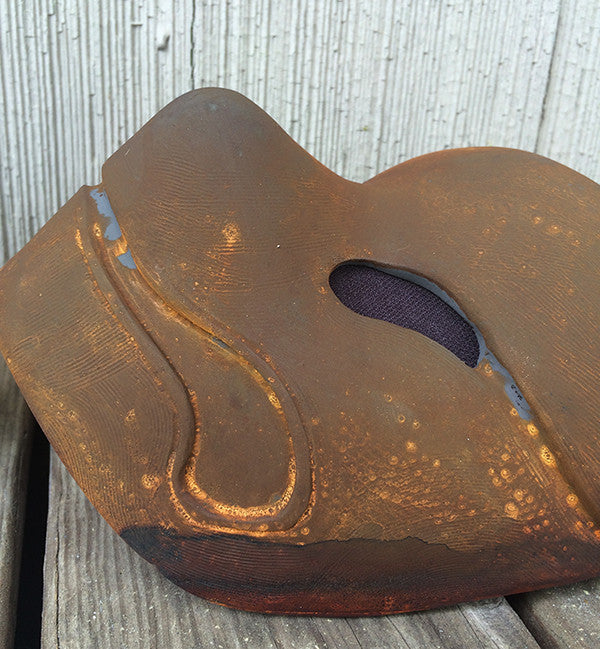 RUSTY IRON KITSUNE MASK