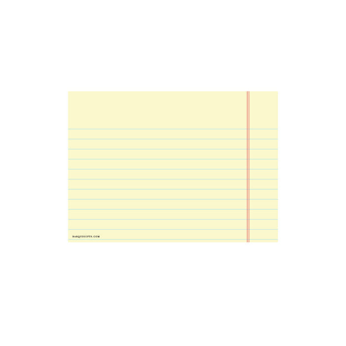 School Stationery Flat Card Set - Barque Gifts
